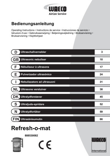 Refresh-o-mat - WAECO - AirCon Service