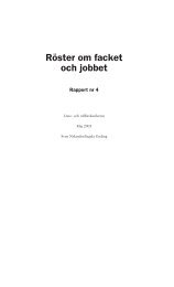 RÃ¶ster om facket och jobbet - LO