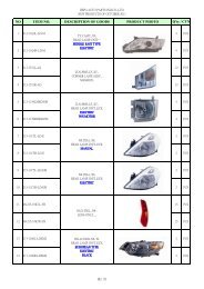 NO ITEM NO. DESCRIPTION OF GOODS PRODUCT ... - Depo