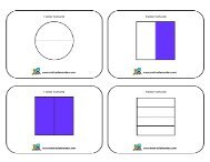 Mixed Fraction Flashcards - Math Salamanders