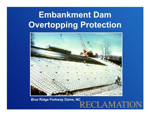 Spillway Design Issues - Association of State Dam Safety Officials