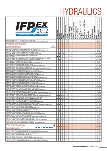 ifpex - Hydraulics & Pneumatics Magazine