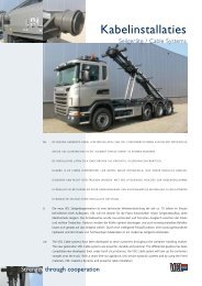 Productbrochure kabelsysteem - VDL Containersystemen