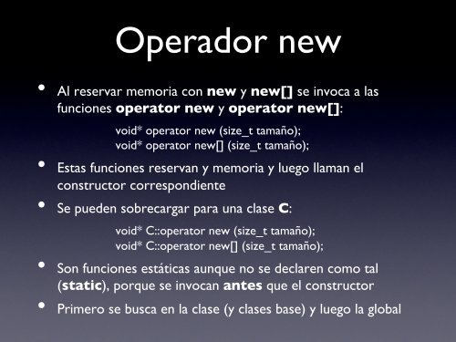 Sobrecarga de Operadores y E/S en C++