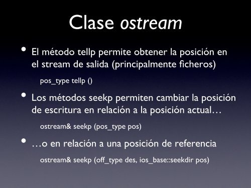 Sobrecarga de Operadores y E/S en C++