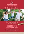 Gesundheitsforum - Bad Schwalbach