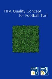 FIFA Quality Concept for Football Turf - MyFootballClub