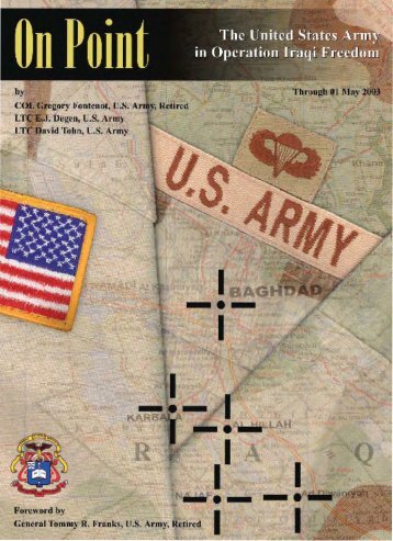 On Point: the United States Army in Operation Iraqi ... - Boekje Pienter
