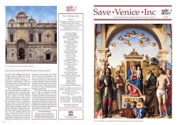 5780-2005 Newsletter-v6.indd - Save Venice Inc