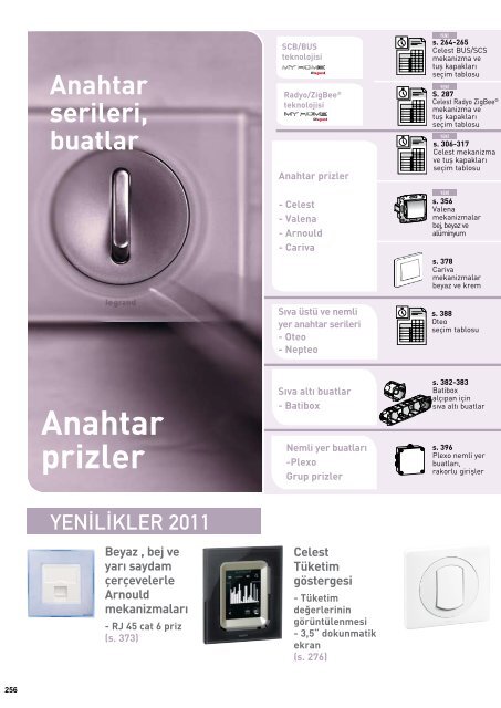 Legrand 2011-2012 Genel Katalog Sayfa 256 - 291 (6,79 MB, PDF)