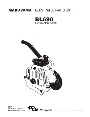 bl690 ipl - Maruyama