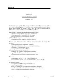 TP JAVA - UFR MathÃ©matiques et Informatique