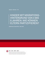 Wie KÃ¶nnen eltern partizipieren? - Serveur suisse de documents ...