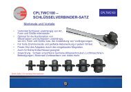 CPLTWC100 – SCHLÜSSELVERBINDER-SATZ