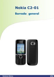 SB Nokia C2-01- Borrado general (pdf. 283 Kb) - Antel