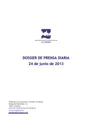 DOSSIER DE PRENSA DIARIA 24 de junio de 2013 - ISOTools