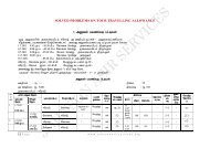 TOUR Travelling Allowance - Johnson Asir Services