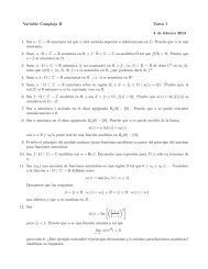 Variable Compleja II Tarea 1 4 de febrero 2013 1. Sea u : C â R ...