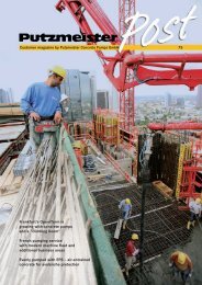 Customer magazine by Putzmeister Concrete Pumps GmbH 75 ...