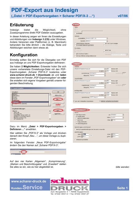 PDF-Export aus Indesign v0706.qxd