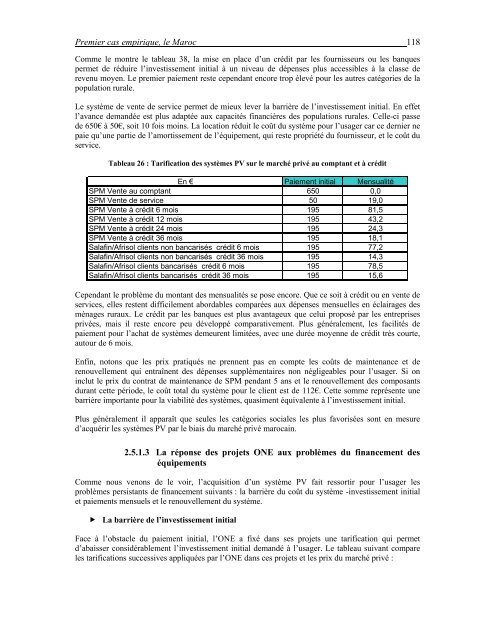 Les modes organisationnels des services publics en milieu rural ...