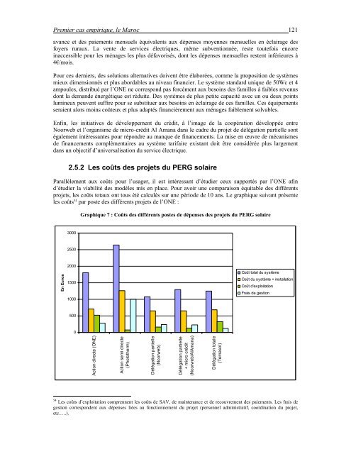 Les modes organisationnels des services publics en milieu rural ...