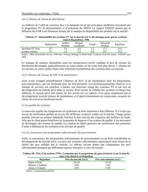 Les modes organisationnels des services publics en milieu rural ...