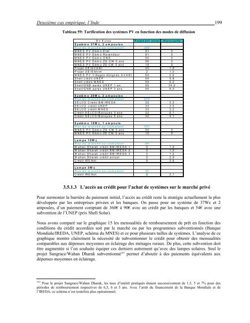 Les modes organisationnels des services publics en milieu rural ...