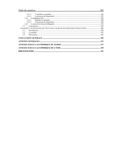 Les modes organisationnels des services publics en milieu rural ...