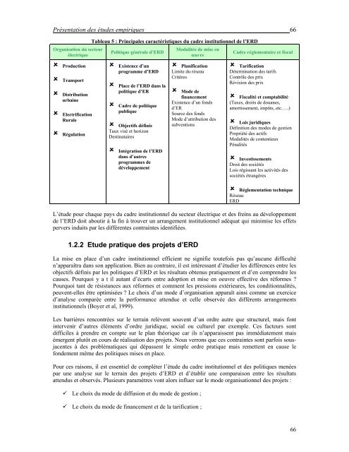 Les modes organisationnels des services publics en milieu rural ...