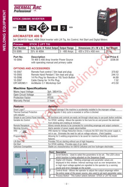 complete torches - Rapid Welding and Industrial Supplies Ltd