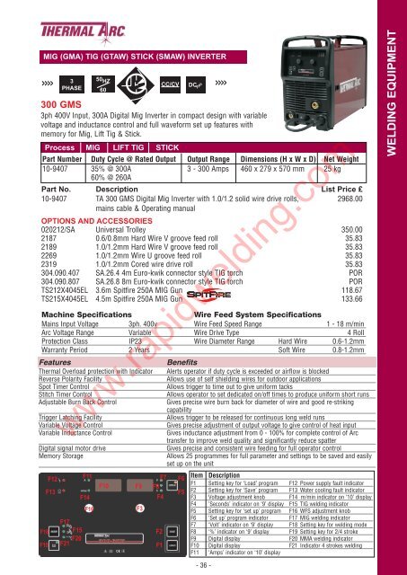 complete torches - Rapid Welding and Industrial Supplies Ltd