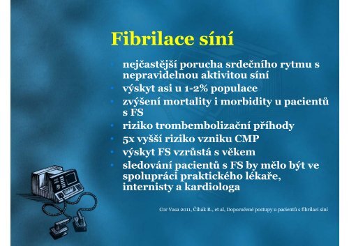 ElektrickÃ¡ kardioverze â nejvÄtÅ¡Ã­ ÃºskalÃ­ pÅÃ­pravy pacienta â D ...