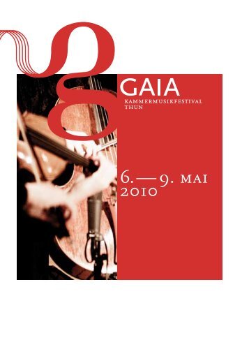 6. â 9. mai 2010 - Gaia Festival