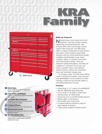 KRA Family KRA Family - Snap-on Tools