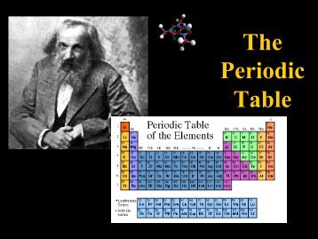 The Periodic Table