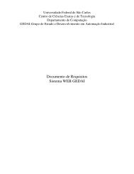 Documento de Requisitos Sistema WEB GEDAI - Departamento de ...