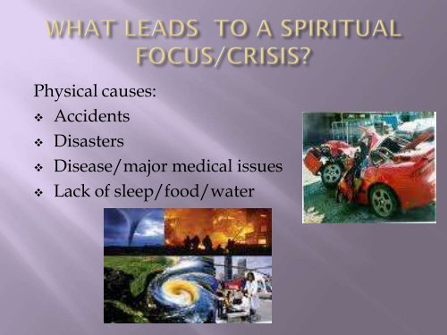 The Role of Spiritual Care in Disasters Presentation