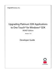 VB.NET Platinum SDK to One Touch for Windows SDK 1.6.1 ...