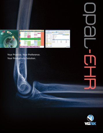 full Opal-EHR Brochure - Viztek