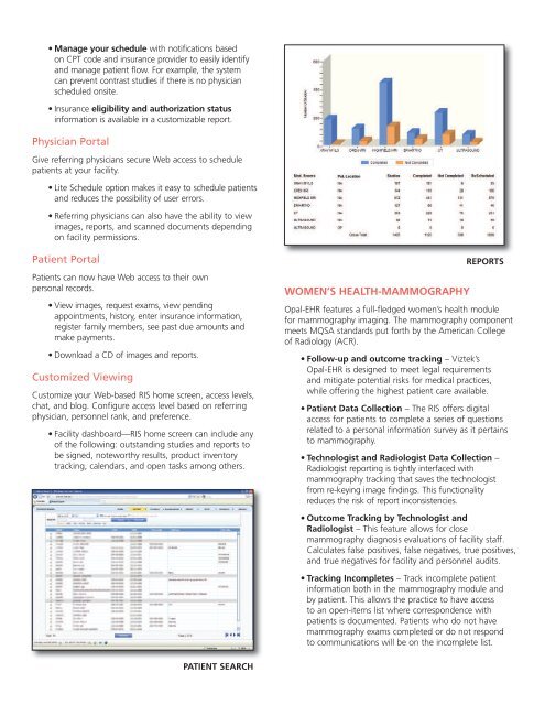 full Opal-EHR Brochure - Viztek