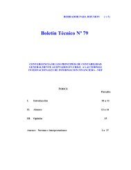 BoletÃ­n TÃ©cnico NÂº 79 del Colegio de Contadores