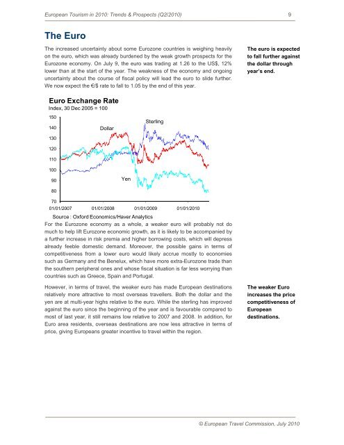 EUROPEAN TOURISM 2010 â Trends & Prospects - VisitBritain