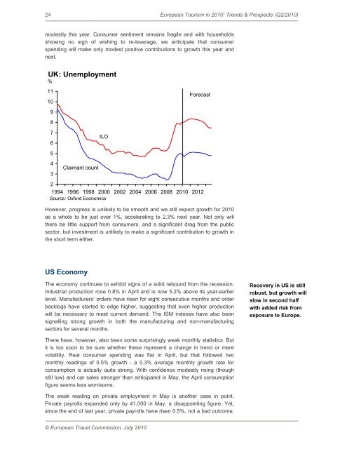 EUROPEAN TOURISM 2010 â Trends & Prospects - VisitBritain