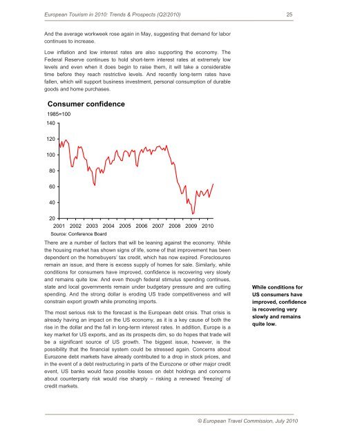 EUROPEAN TOURISM 2010 â Trends & Prospects - VisitBritain