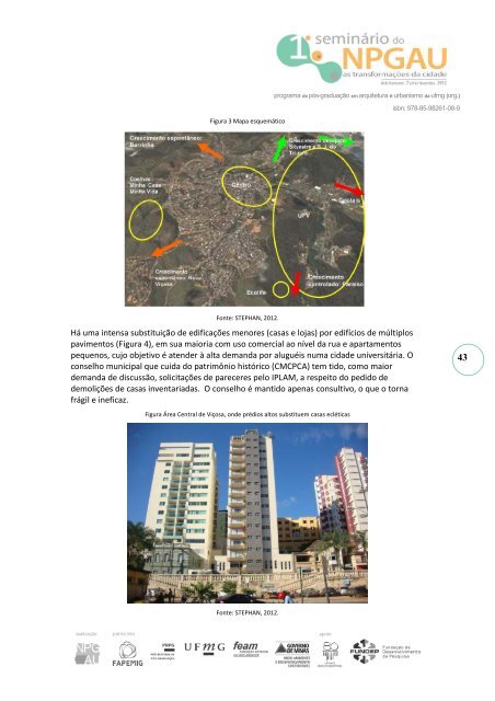 i seminário do npgau - Escola de Arquitetura - UFMG