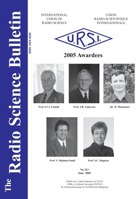 Radio Science Bulletin 313 - June 2005 - URSI