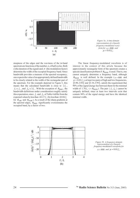 Radio Science Bulletin 313 - June 2005 - URSI