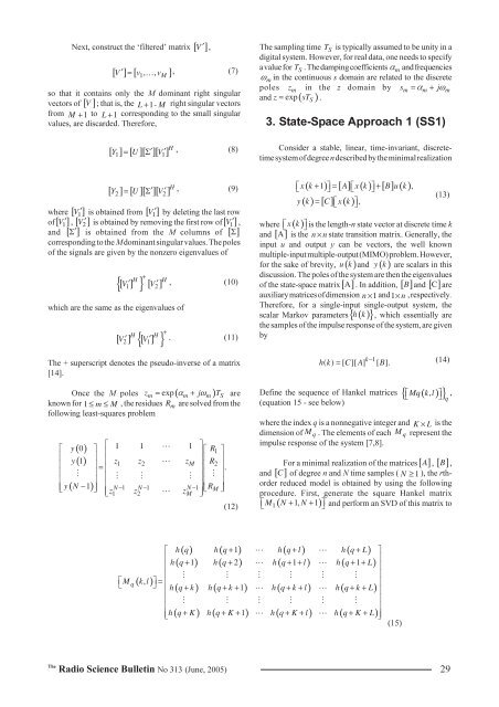 Radio Science Bulletin 313 - June 2005 - URSI