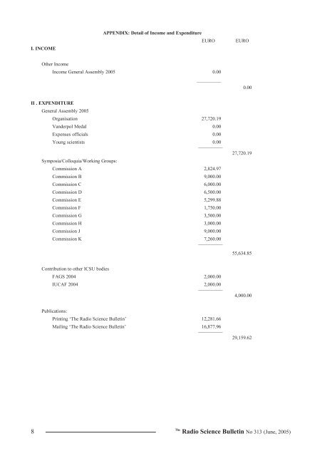 Radio Science Bulletin 313 - June 2005 - URSI